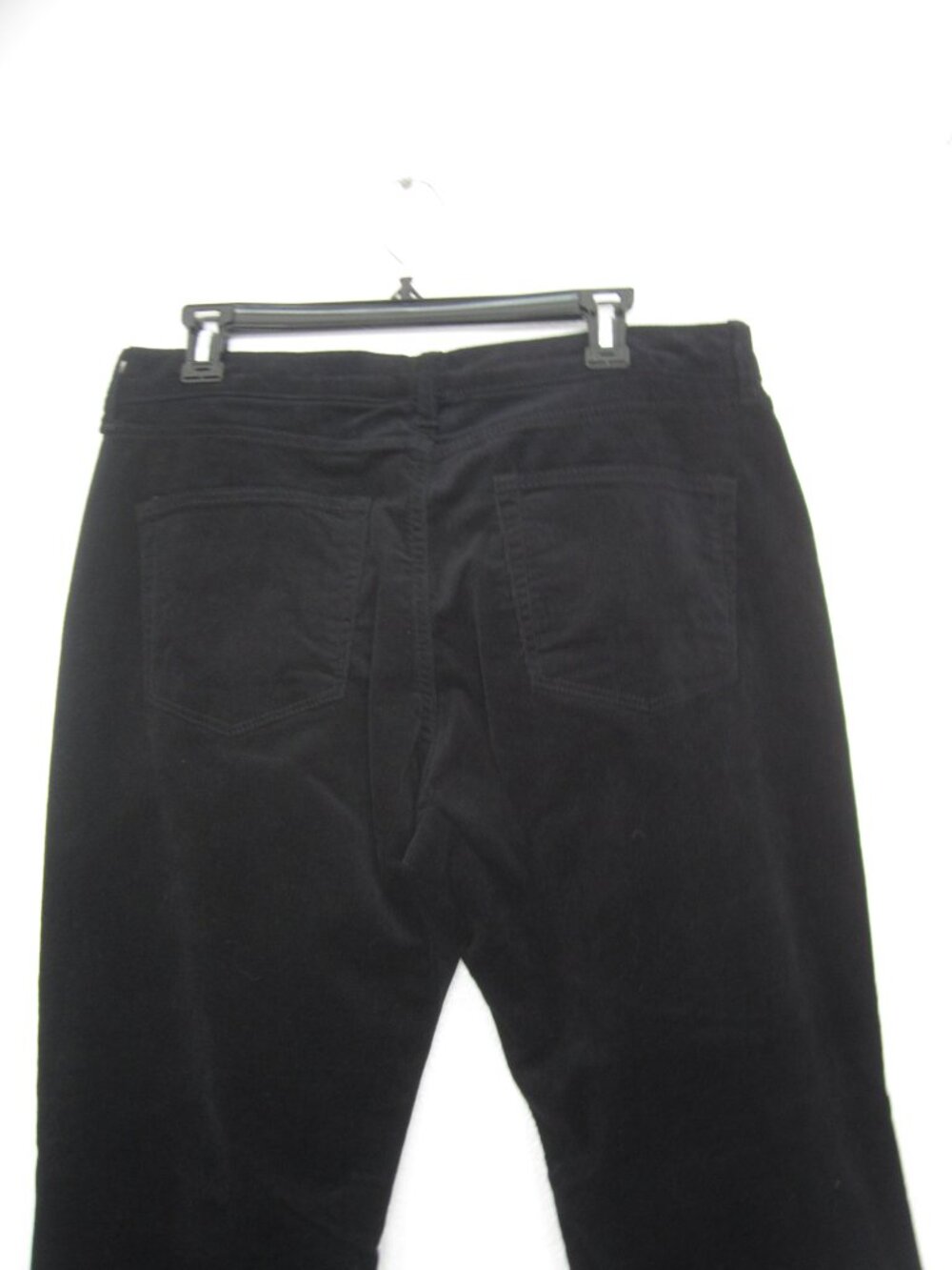 St. John's Bay Size 14P Short 14PS NEW Black Corduroy Pants Jeans Tummy Control - Picture 7 of 12